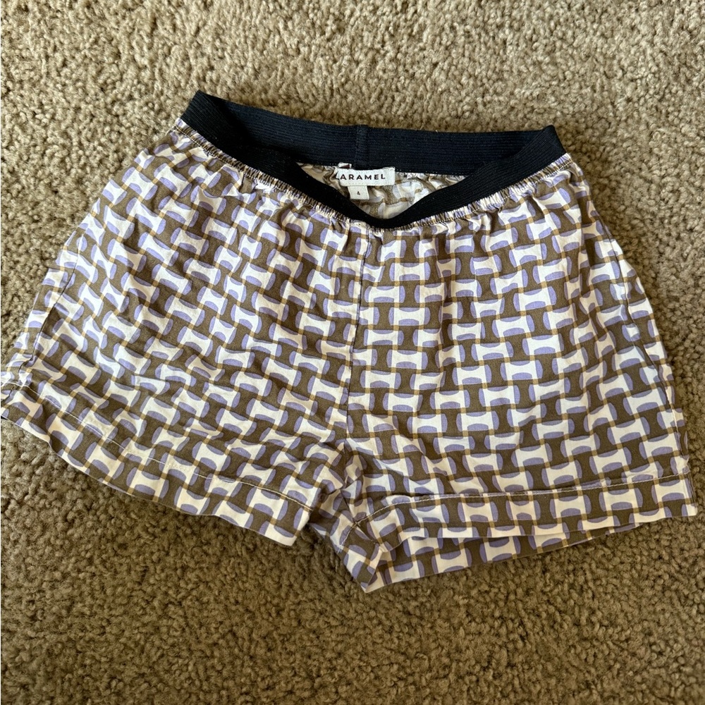 Caramel Kids Patterned Shorts